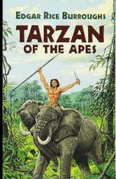 Paperback Tarzan of the Apes Illustrated Book