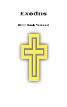 Paperback Bible Book Notepad Exodus Book