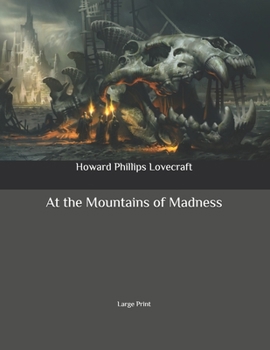 Paperback At the Mountains of Madness: Large Print Book