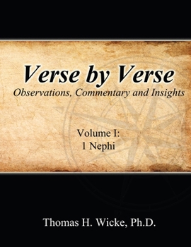 Paperback Verse by Verse: Observations, Commentary and Insights Book