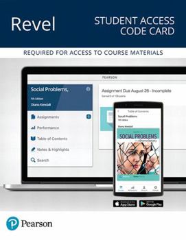 Printed Access Code Revel for Social Problems in a Diverse Society -- Access Card Book
