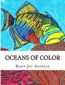 Paperback Oceans Of Color Book