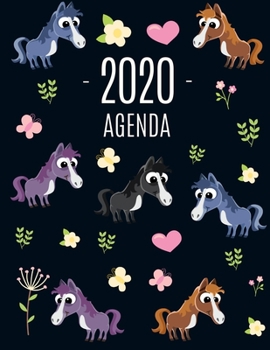 Caballo Agenda 2020: Planificador Mensual que Inspira Productividad | Con Calendario Mensual 2020 (Spanish Edition)