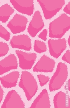 Paperback Dot Grid Notebook: Pretty Dot Notebook with Pink Giraffe Pattern, Cool and Cute Dotted Journal and Planner for Unique and Creative Calend Book