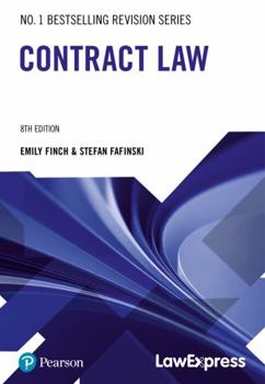 Paperback Law Express Revision Guide: Contract Law Book
