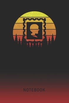 Notebook: Stamp Collector Blank Wide Ruled Lined Paper Notepad | Writing Pad Journal | Assignments Taking Class Notes Homework Studying Math Science ... & University Organizer | Student Teacher