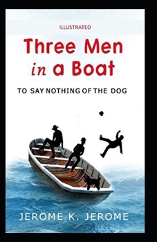 Paperback Three Men in a Boat illustrated Book