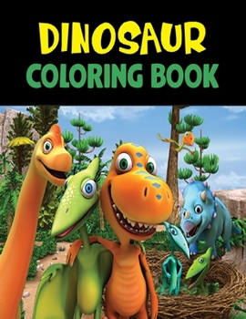 Paperback Dinosaur Coloring Book: Great Gift For Boys & Girls Book