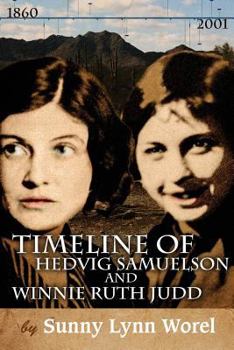 Paperback Timeline of Hedvig Samuelson and Winnie Ruth Judd: Timeline of Hedvig (Sammy) Samuelson and Winnie Ruth Judd 1860-2001 Book