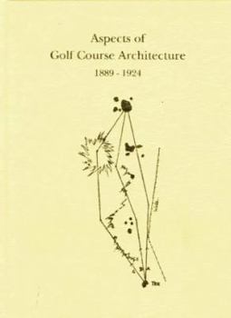 Hardcover Aspects of Golf Course Architecture Book