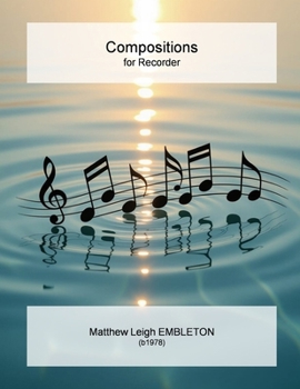 Paperback Compositions for Recorder Book