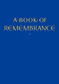 Misc. A Book of Remembrance Book