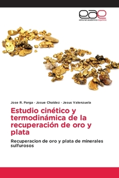 Paperback Estudio cinético y termodinámica de la recuperación de oro y plata [Spanish] Book