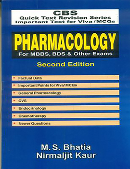 Paperback Pharmacology for Mbbs, Bds & Other Exams Book