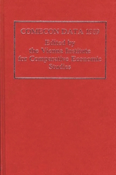Hardcover Comecon Data 1989 Book