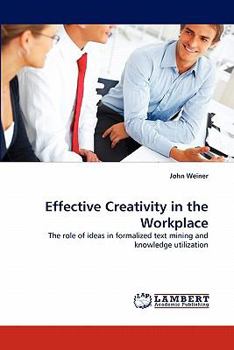 Paperback Effective Creativity in the Workplace Book
