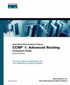 Hardcover CCNP 1: Advanced Routing Companion Guide [With CDROM] Book