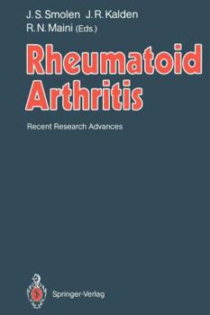 Paperback Rheumatoid Arthritis: Recent Research Advances Book