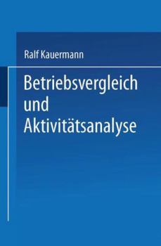 Paperback Betriebsvergleich Und Aktivitätsanalyse [German] Book