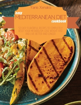 Paperback Easy Mediterranean Diet Cookbook Book