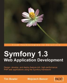 Paperback Symfony 1.3 Web Application Development Book