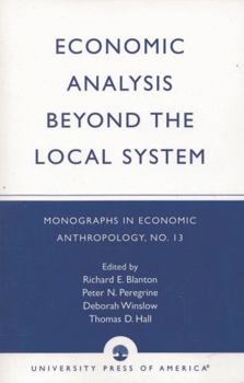 Paperback Economic Analysis Beyond the Local System Book