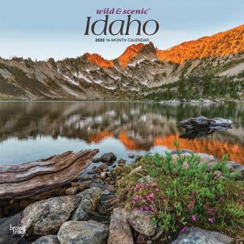 Calendar Idaho Wild & Scenic 2020 Square Book
