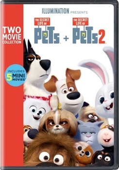 DVD The Secret Life of Pets 2-Movie Collection Book