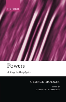 Paperback Powers: A Study in Metaphysics Book