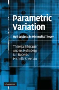 Electronics Parametric Variation: Null Subjects in Minimalist Theory Book