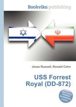 Paperback USS Forrest Royal (DD-872) Book