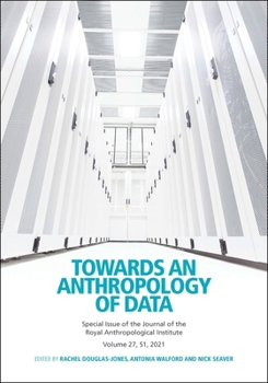Paperback Towards an Anthropology of Data Book