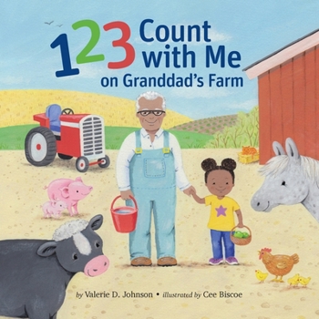Paperback 1 2 3 Count with Me on Granddad's Farm Book