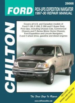 Paperback Ford Pick-Ups, Expidition, and Navigator, 1997-00 Book