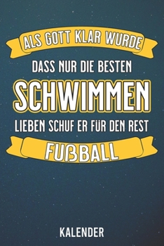 Kalender: 2020 A5 1 Woche 2 Seiten - 110 Seiten - Als Gott klar wurde Schwimmen