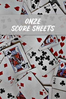 Onze Score Sheets: A pad of scoresheets: Perfect for scorekeeping