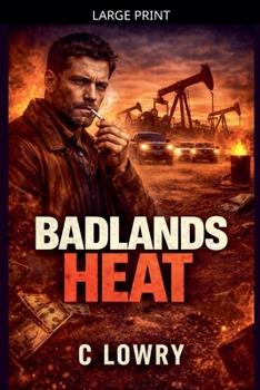 Paperback Badlands Heat [Large Print] Book