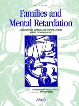 Paperback The Best of AAMR: Families and Mental Retardation Book