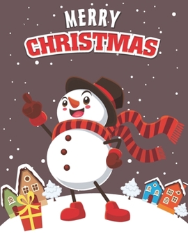 Paperback Merry Christmas: Coloring Book with Fun, Easy, and Relaxing Coloring Pages for Christmas Gift & Lovers Book