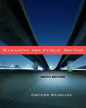 Hardcover Managing the Public Sector Book