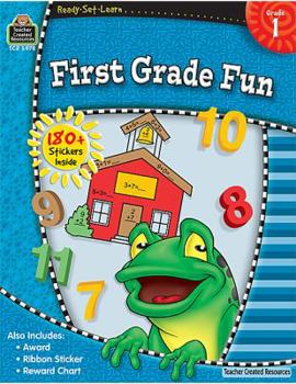 Paperback Ready-Set-Learn: First Grade Fun Book