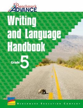 Spiral-bound Benchmark Advance Writing and Language Handbook Grade 5 Book