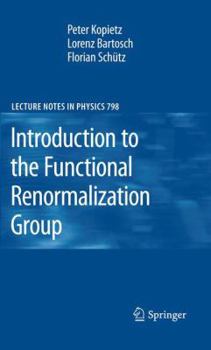 Paperback Introduction to the Functional Renormalization Group Book