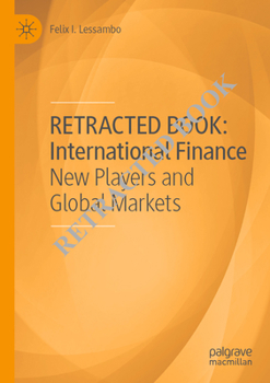 Paperback International Finance: New Players and Global Markets Book