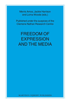 Paperback Freedom of Expression and the Media Book