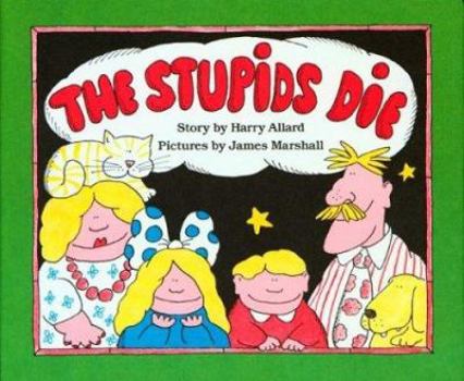 Paperback The Stupids Die Book