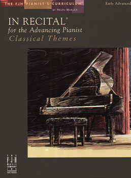 Paperback In Recital for the Advancing Pianist, Classical Themes Book