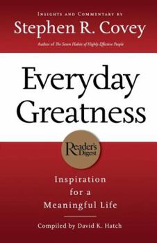 Paperback Everyday Greatness Book