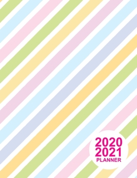 Paperback 2020 2021 Planner: Large Two Year Monthly Planner Calendar Schedule Organizer January 2020 to December 2021 (24 Months) - Gift Ideas for Book