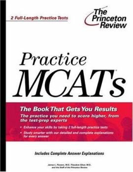 Paperback Practice MCATs (Graduate School Test Preparation) Book